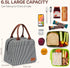 Bagseri Insulated Lunch Bag for Women, Reusable Leakproof Thermal Cooler Sack for Work and Picnic