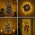 inpmrl 12 Pack 7ft 20 (12 Pack LED Fairy Lights, LED Battery Operated Silver Wire String Lights, Warm White Mini Starry
