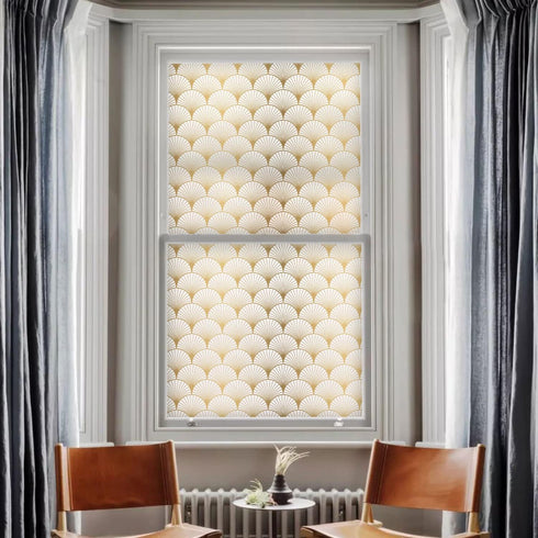 DKTIE Window Privacy Film, Frosted Glass Static Clings Non-Adhesive with Installation Tools, Modern Home Style