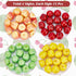 60Pcs 4 19-21mm CHGCRAFT Styles Foam Fruit Artificial Mini Apple, Fake Apple for Home Kitchen Photography Party