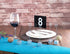 New Star Foodservice 27938 Set of 5 Wire Square Base Place Card Holders