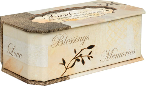 Cottage Garden Friend Music Box, Tree Branch Jewelry Plays That's What Friends are For