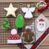 Christmas Light Bulb Cookie Cutter 3 Piece Set, Premium Food-Grade Stainless Steel, Dishwasher Safe