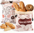 Beeswax Bread BagsExtra Large 2 Pack- 17"13" Reusable Sourdough Bread Bags for