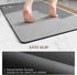 Diatomaceous Earth Bath Mat Rug, Super Absorbent Non Slip Quick Dry Bathroom Mat, 17"x27.5", Grey