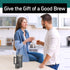 Coffee Gator French Press Coffee Maker - Insulated Stainless Steel Manual Coffee Tea Maker for Home, Camping, 4 Cup