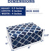 collectiblesBuy Handmade Resin Inlay Jewelry Box – Blue & White Antique Storage Organizer for Rings and Earrings