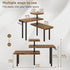 Countertop Organizer,3-Tier Counter Adjustable,4 Brown,TLJ023H IBUYKE Kitchen Wooden Spice Racks,Bathroom