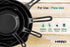 Mirro 8" Pre-Seasoned Cast Iron Skillet, Safe for Indoor & Outdoor Grill Cooking