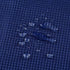 Valea Home Waffle Weave Textured Bathroom Window Curtains, Water Repellent Short Kitchen Tiers 24 inch Length, Navy Blue