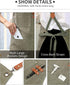 Aprons for Men Women: Cotton Canvas Cross Back Apron with Large Pockets and Adjustable Straps for Baking