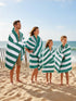 4 Pack 30 60 Inches, 100% Utopia Towels Cabana Stripe Beach Towel, by Oversized Ring Spun Cotton Pool Towels, Highly