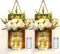 Lightess Wall Decor Mason Jar Sconces with Remote Control, Rustic Home Decor