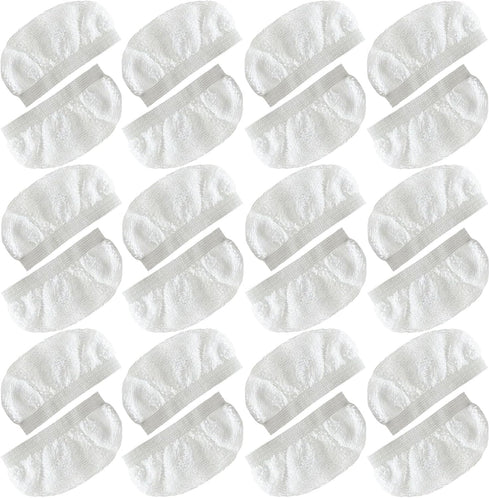 Rjnlsc 24 Pack Replacement Steam Mop Pads for Bissell Steam Shot, PurSteam, Wagner