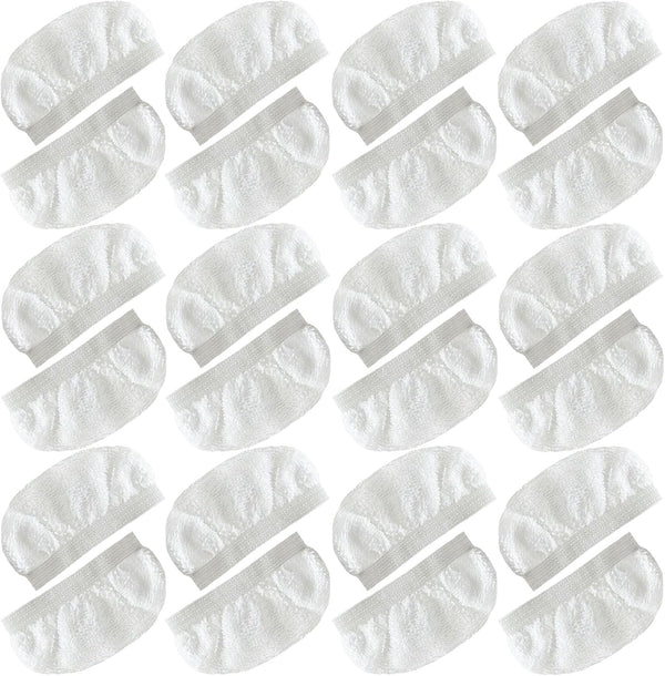 Rjnlsc 24 Pack Replacement Steam Mop Pads for Bissell Steam Shot, PurSteam, Wagner