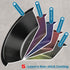 5 Inch Small Pie Pan, 4 Pack Nonstick Round Tins for Cake, Bread, and Meat Baking