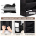 7 Closet 6 Tier Over The Door Shoe Organizer, Hanging Shoe Rack for with Dustproof Mesh Curtain & Side Pockets, Behind
