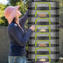 8 Food(8 Layers-23.62'') Layer Herb Drying Rack, Herb Drying Rack Hanging Mesh, Foldable Grass Drying Rack