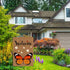 Welcome Monarch Butterfly Garden Flag | Double Sided Burlap Vertical Yard Flags for Personalized Decor 12.5x18 Inch