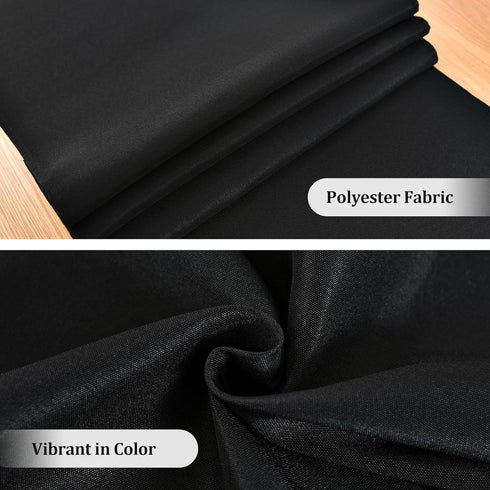 36 Inches 12X36 Inch Farmhouse Black Table Runner Small Short Table Runners Coffee Table Runner for Dresser Living Room