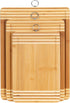 Kitchen Details Bamboo Cutting Board, Large Dual Sided Ultra Thick Cut Resistant with Drip Edge
