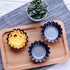 Cozynest 12PCS Mini Egg Tart Molds, Steel Baking Cups for Muffin Cake, 2.5 Inch Gray Pie Pans
