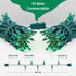 mimigogo 50-Count Lights,13Feet Bulb Green Christmas Incandescent Green Mini String Lights,Fairy St. Patrick's Day