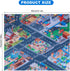 Houkiper Kids Carpet Playmat Rug, Foldable Anti Slip Kids Rug for Playroom, Multiple Themes for Boys and Girls, 70×80CM