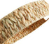 13 inch 1Pack Round Wicker Tray, Hand-Woven Rattan Serving Trays with Handles for Snack Drinks Coffee Table Tray, Water