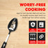 Chef Craft Select Slotted Spoon, Stainless Steel, 12.75 inch