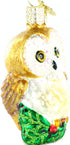 Old World Christmas Ornaments, Owls Glass Blown Ornaments for Christmas Tree
