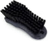 SPARTA Plastic Cutting Board Scrub Brush, 6 Inches, Black with Hanging Hole