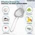 Stainless Steel Fine Mesh Strainer, Mini Cocktail Strainer for Tea, Herbs, Coffee & Drinks, Rust Proof