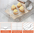 P&P CHEF Baking Cooling Rack Set - 4-Piece Stainless Steel Wire Racks for Oven Use, Healthy & Dishwasher Safe