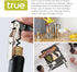 True Shark Corkscrew - Soft Touch Double-Hinged Waiter’s Style Wine Bottle Opener, Gift for Wine Lovers and Animal