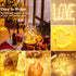 12 Pack 3 kolpop LED Fairy Lights Battery Operated with Modes, Mini Twinkle String Lights Battery Powered Waterproof