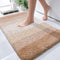 OLANLY Extra Soft Bathroom Rug Mat 30x20, Absorbent Microfiber Non-Slip Plush Shaggy Bath Carpet, Beige
