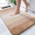 OLANLY Extra Soft Bathroom Rug Mat 30x20, Absorbent Microfiber Non-Slip Plush Shaggy Bath Carpet, Beige