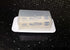 Home & Style Standard Butter Dish White Base Smoked Clear Top