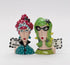 Fine Porcelain Dollymama's Lady Perfection-Spicy Salt and Pepper Shaker, 4-7/8" H