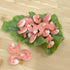 20PCS 1.14 Inches Artificial Shrimp Figures Fake Peeled Shrimp Simulated Cooked Prawn Lifelike Seafood Model for Home