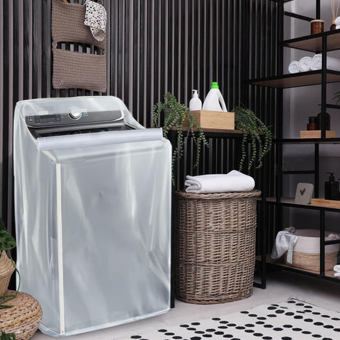Washer and Dryer Covers, Waterproof and Dustproof Washing Machine Cover for Top Load and Front Load, 29 x 28 x 43