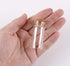 MaxMau 24PCS 10ml Glass Bottles Mini Vials with Cork Stoppers for DIY Decoration and Wedding Favors