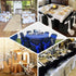 Durable White Polyester Folding Chair Covers - Reusable & Stylish