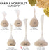 Hops, Grain & Spice Beer Brewing Bags - 28” Cotton Mesh Steeping Bags for Homebrewing, 10 Pack