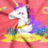 Swimming 7-10 35 60 Unicorn Beach Towel Red Polyester Camping Towels for Girls Kids Beach Blanket Pool Travel Bath