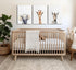 Set 3 12x16in Framed Kid'S Room Animals Wall Art Pictures of Cute Giraffe Zebra Elephant Canvas Prints Woodland Nursery