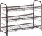 SONGMICS Shoe Rack, 3 Tier Shoe Organizer for Closet, Holds up to