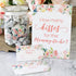 DISTINCTIVS Guess How Many Kisses for the Mommy to Be in the Jar Game - 1 Sign and 30 Cards