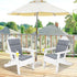 High-Density Foam Cushions for Adirondack Chairs - High Back Design
